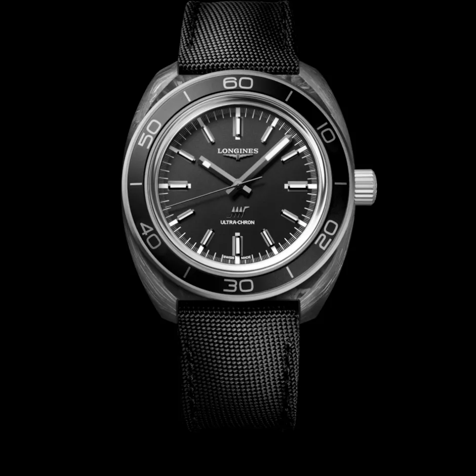 LONGINES ULTRA‑CHRON CARBON* Ultra-Chron